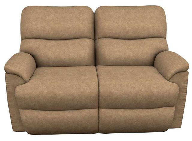 La-Z-Boy® Trouper Camel Manual Reclining Loveseat-1