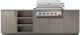 Urban Bonfire® Dawn 36 111" Clay Outdoor Kitchen-0