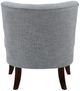 Homelegance® Melrose Dark Gray/Espresso Accent Chair-4