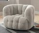 Classic Home Walter Heathered Gray Swivel Chair-1