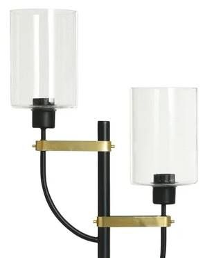 StyleCraft Firelite Black Table Lamp-1