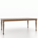 Canadel Customizable Gourmet 82" VA Base Dining Table with One Removable Leaf-4