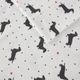 Olliix by True North by Sleep Philosophy Cozy Flannel Black Dogs Twin 100% Cotton Printed Sheet Set-1