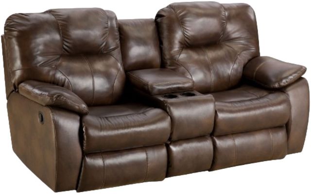 Southern Motion™ Customizable Avalon Double Reclining Loveseat with Console-0