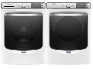 Maytag White Front Load Laundry Pair