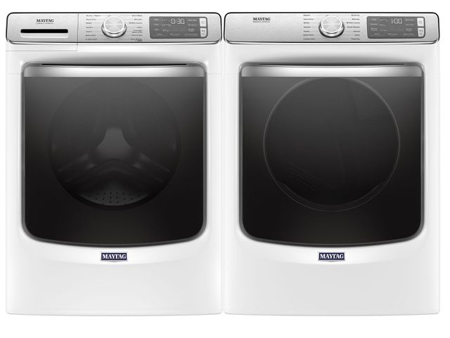 Maytag® White Front Load Laundry Pair