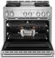 JennAir® NOIR™ 36" Stainless Steel Pro Style Gas Range-3