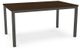 Amisco Customizable Ricard Walnut Veneer Dining Table-0