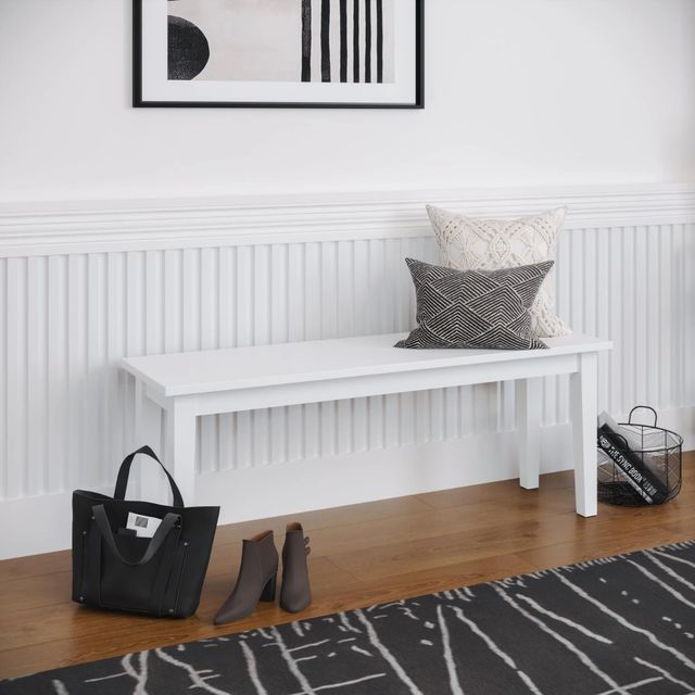 Jofran Inc. Simplicity Paperwhite Dining Bench-1