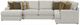 Jackson Furniture Tori 3-Piece Birch Left-Arm Facing Sectional and Chaise-3