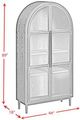 Elements International Santiago Espresso Bookcase-2