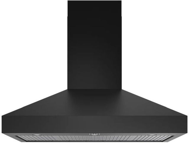 Thor Kitchen® 48" Professional Black Wall Mount Pyramid Range Hood-3