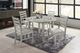 New Classic® Home Furnishings Pascal 5-Piece Driftwood Gray Dining Set-1