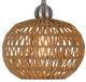 Cal® Lighting & Accessories Medan Burlap Pendant-3