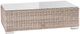 Enclover Tulip Birds Eye/Driftwood Ottoman-1