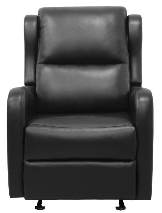 Homelegance® Durant Black Gliding Recliner-2