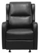 Homelegance® Durant Black Gliding Recliner-2