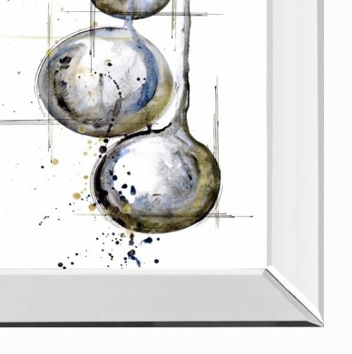 Classy Art Pioneer IV by Lily Liama Mirrored Frame Wall Art-1