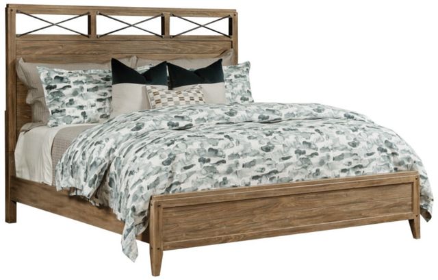 Kincaid® Modern Forge Sandy Brown Jackson California King Panel Bed-0