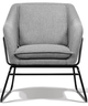 Korson Furniture Bono Harris Gray Lounge Chair-0