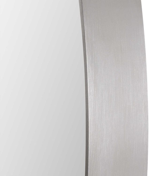 Uttermost® Pursley Brushed Nickel Oval Mirror-4