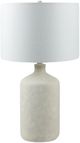 Surya Vezelay White Table Lamp-0