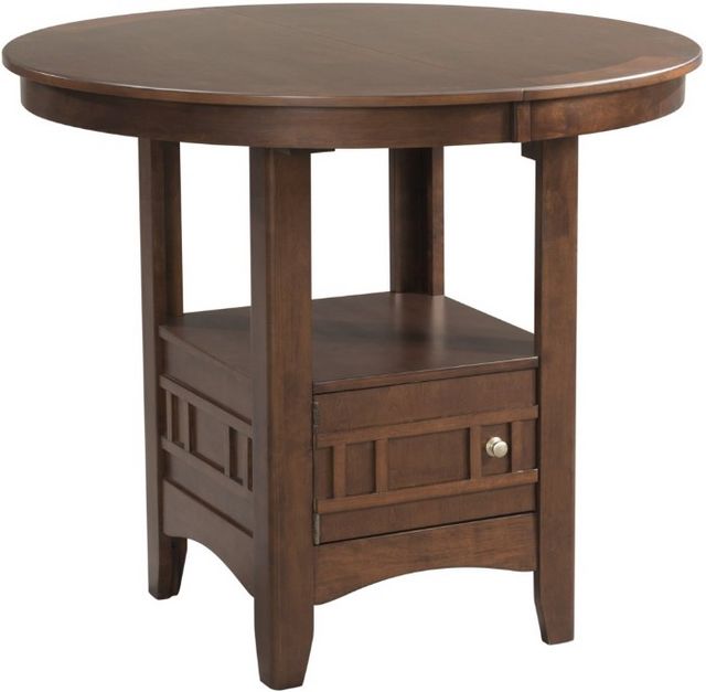 Elements International Max Cherry Pub Table-0