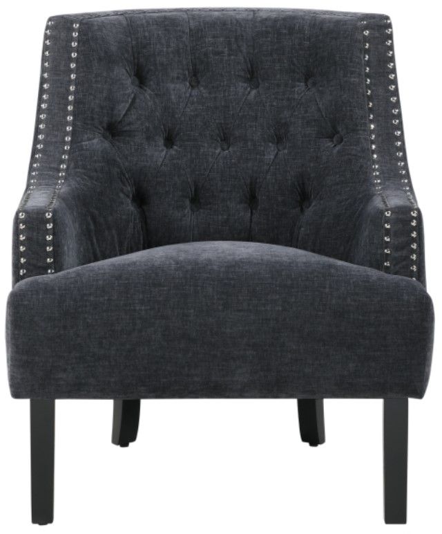 Homelegance® Charisma Black Accent Chair-2