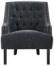Homelegance® Charisma Black Accent Chair-2