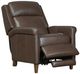 Parker House® Northfield Walnut Whirl Power High Leg Recliner with Power Headrest-0