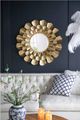 A & B Home Moorish Blue/White Throw Pillow-4