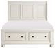 Homelegance® Laurelin White California King Sleigh Bed-2