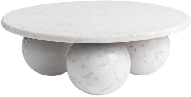 Classic Home Castello Atenea White Coffee Table-3