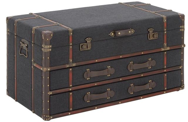 Deco Marche Dark Blue Coffee Table-0