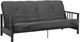 dhp furniture® Harlow Gray Futon with Arms-0