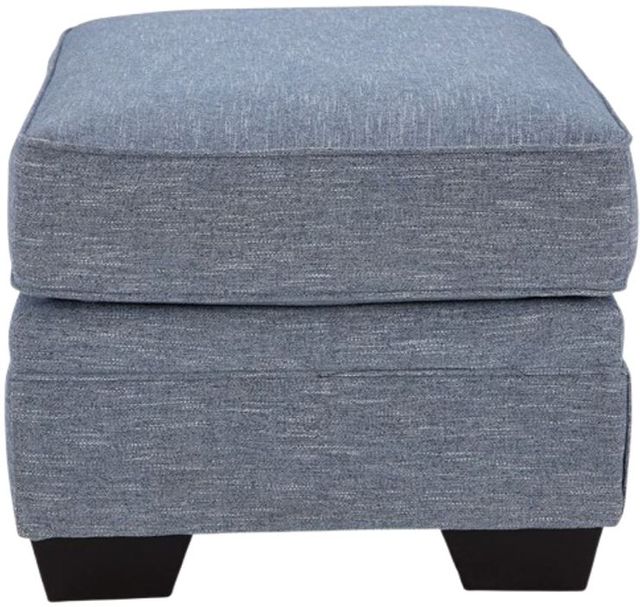 Benchcraft® Carissa Manor Denim Ottoman-2