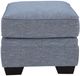 Benchcraft® Carissa Manor Denim Ottoman-2