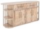 International Furniture Direct Balam Stained White Kitchen Island-0