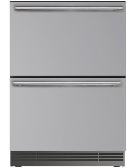 U-Line® Home Collection 24" 5.1 Cu. Ft. Stainless Steel Refrigerated Drawers-0