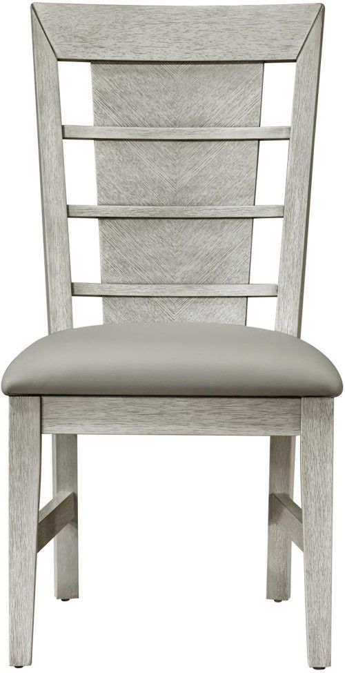 Bernards Aries Gray Dining Side Chair-2