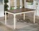 Signature Design by Ashley® Whitesburg 5-Piece Brown/Cottage White Dining Set-3