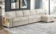 Homelegance® Pompano 3-Piece Beige Right-Arm Facing Sectional with Chaise-1