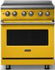 Viking® 5 Series 30" Daffodil Pro Style Induction Range with Polished Chrome Trim-0