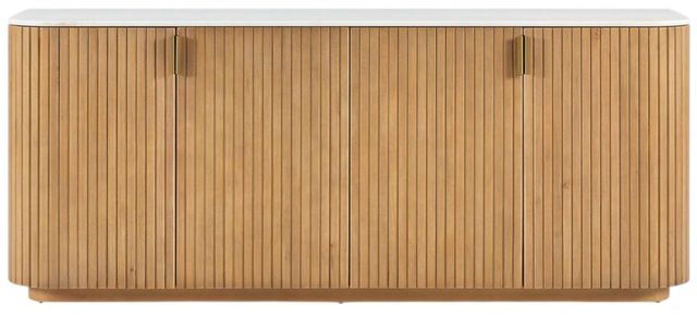 Uttermost® Arik Natural/White 4-Door Cabinet-3