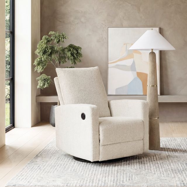 Signature Design by Ashley® Oaklynn-Manor Canvas Manual Swivel Glider Recliner-1