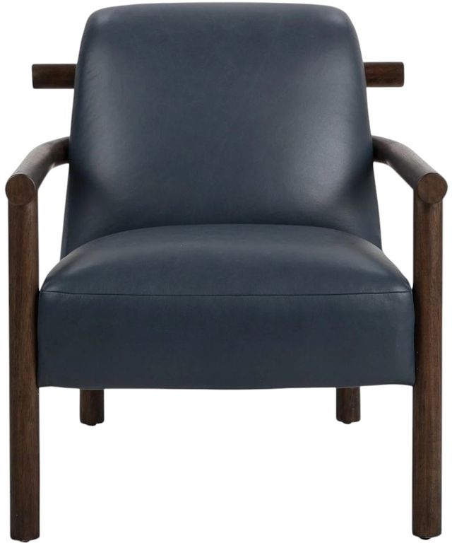 Classic Home Azoria Mystic Blue Accent Chair-2