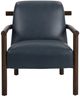 Classic Home Azoria Mystic Blue Accent Chair-2