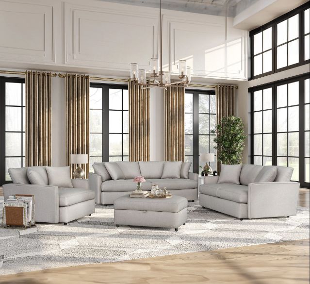 Legends Home Bishop Moore Ash Convertible Sofa-1