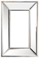 A & B Home Distressed Silver Mirror-0