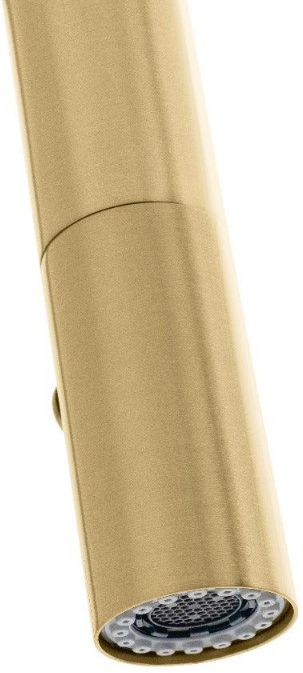 ZLINE Autograph Edition Voltaire Champagne Bronze Pull Down Single Handle Kitchen Faucet-3